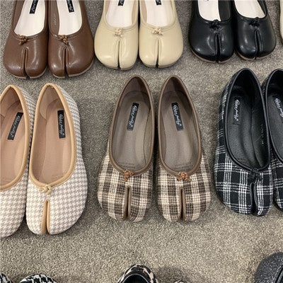 IPPEUM Flat sandals Shoes for woman Tabi Cute shoes Designer luxury Shoes woman shoes 2025