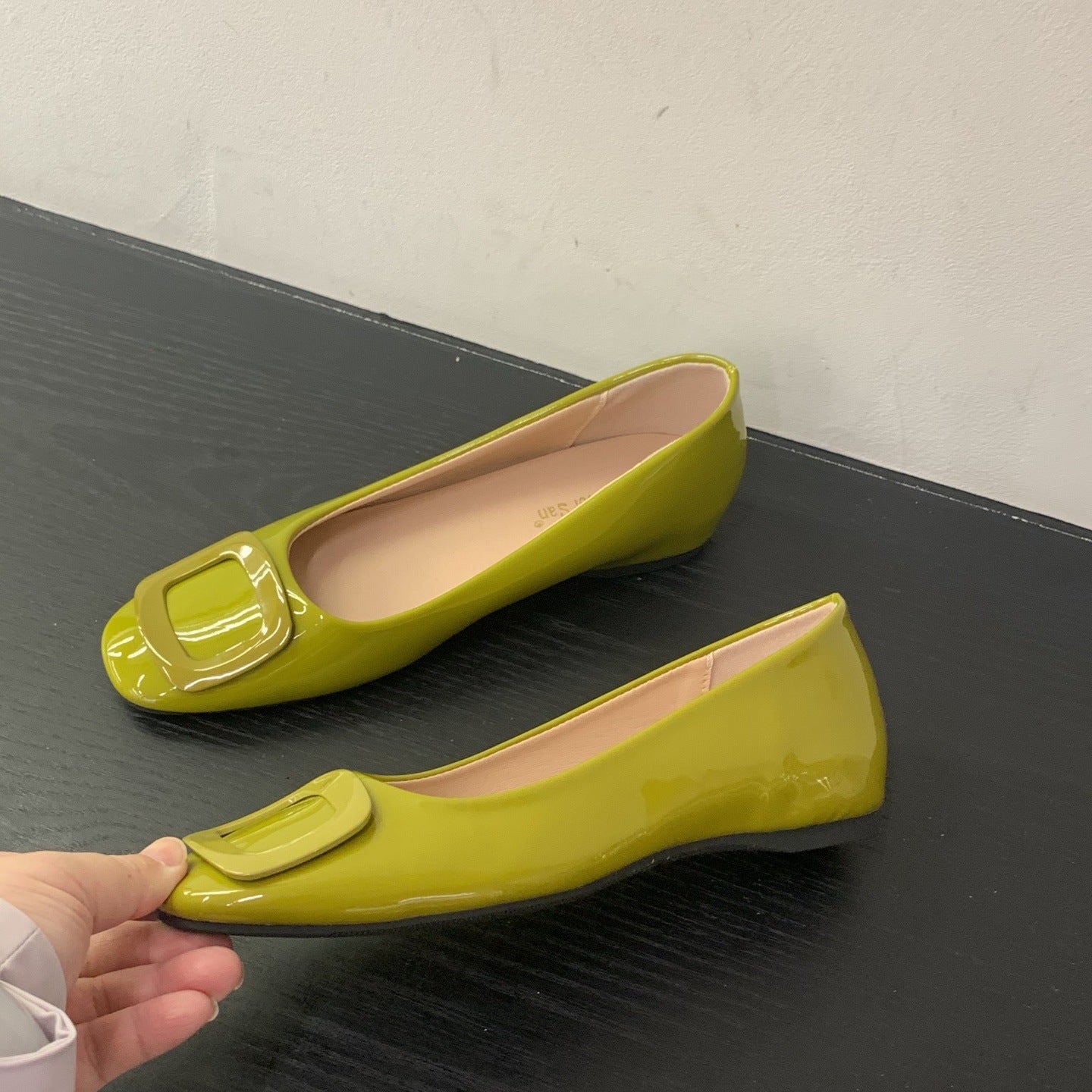 IPPEUM Zapatos de mujer Square Shoes for woman Flat sandals Sneaker 2025 Sandalias de mujer verano