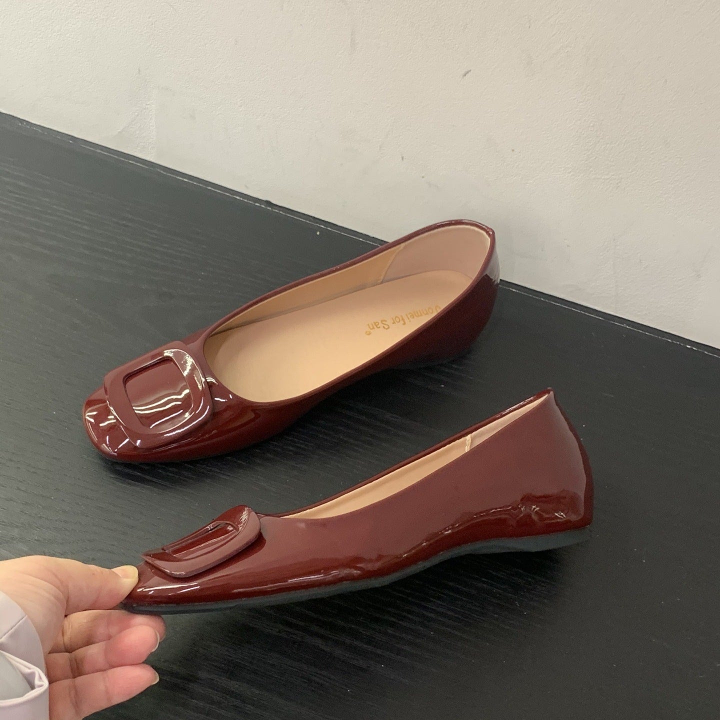 IPPEUM Zapatos de mujer Square Shoes for woman Flat sandals Sneaker 2025 Sandalias de mujer verano
