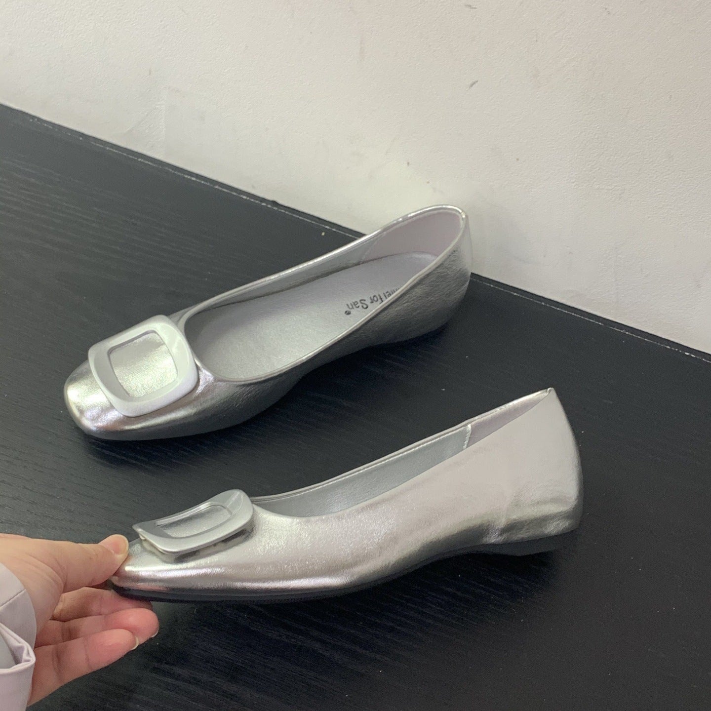 IPPEUM Zapatos de mujer Square Shoes for woman Flat sandals Sneaker 2025 Sandalias de mujer verano