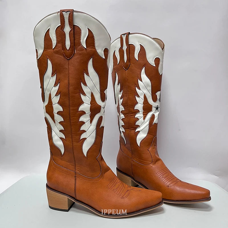 IPPEUM Shoes woman 2025 Shoes for woman Boots Designer shoes Boots for woman Cowboy boots