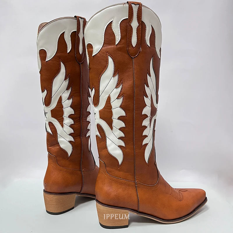 IPPEUM Shoes woman 2025 Shoes for woman Boots Designer shoes Boots for woman Cowboy boots