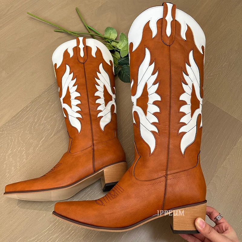IPPEUM Shoes woman 2025 Shoes for woman Boots Designer shoes Boots for woman Cowboy boots