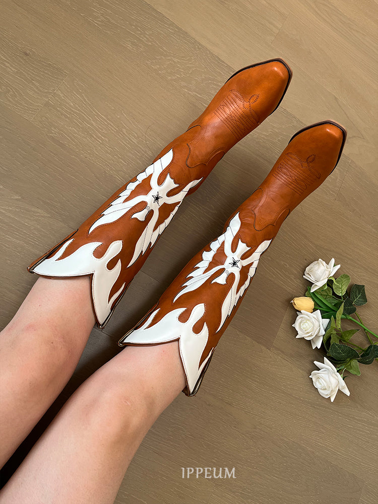 IPPEUM Shoes woman 2025 Shoes for woman Boots Designer shoes Boots for woman Cowboy boots
