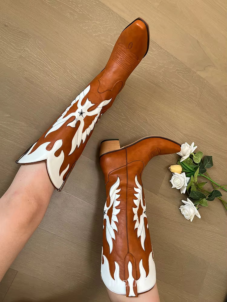 IPPEUM Shoes woman 2025 Shoes for woman Boots Designer shoes Boots for woman Cowboy boots