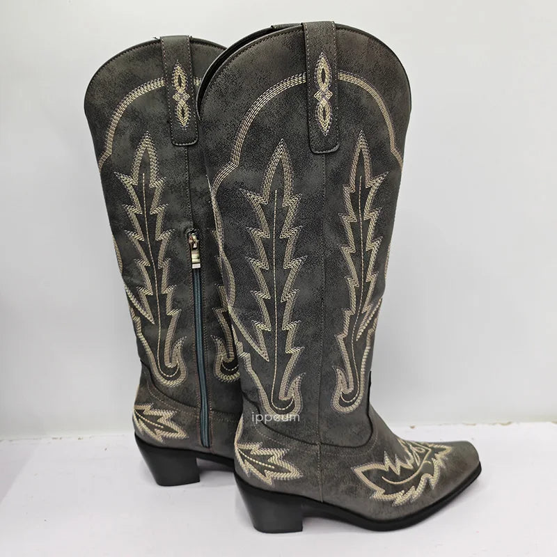 IPPEUM Boots for woman Knee high boots Boots femme 2025 Shoes for woman Zapatos de mujer ofertas