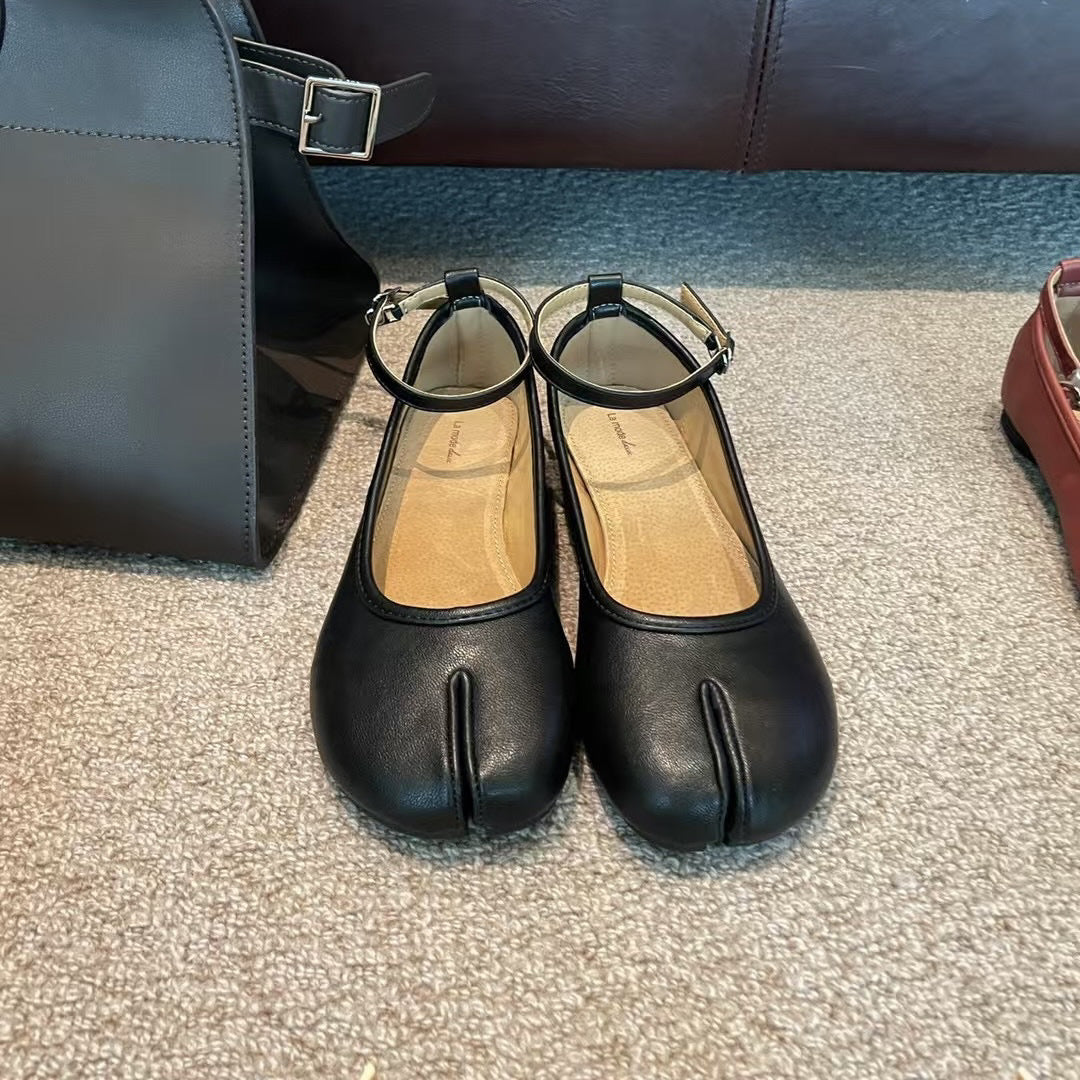 IPPEUM Tabi Shoes for woman Split Toe Flat sandals Tabis shoes Sandalias de mujer verano 2025