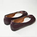 IPPEUM Tabi Shoes Flats Winered Size 35-44