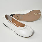 IPPEUM Tabi Shoes Flats White Size 35-44