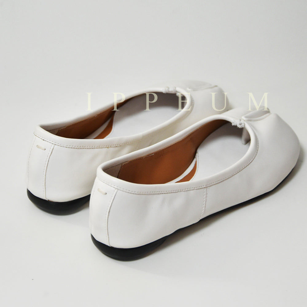 IPPEUM Tabi Shoes Flats White Size 35-44