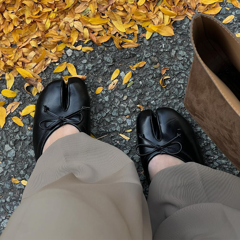 IPPEUM Tabi Shoes For Women Flats Size 35-44