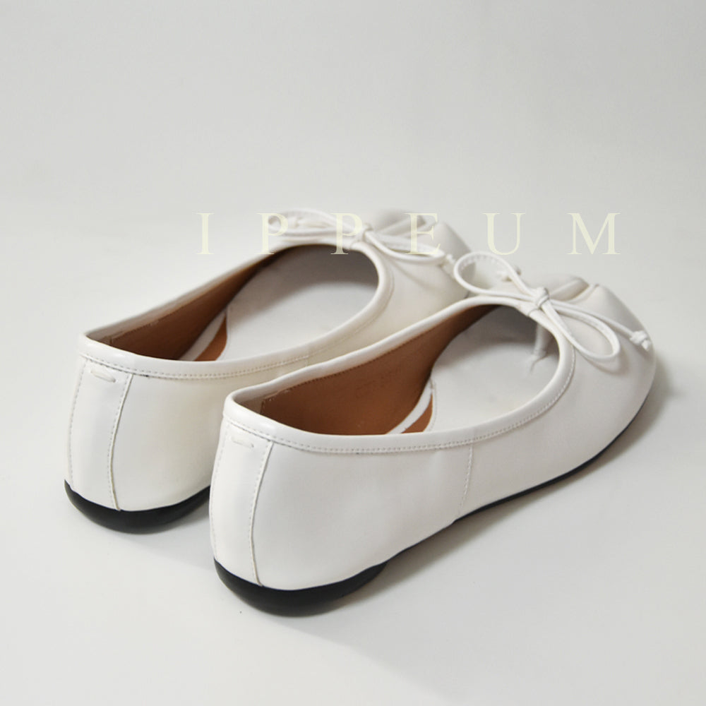IPPEUM White Tabi Shoes Flats Size 35-44