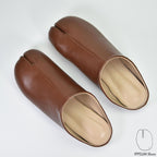 IPPEUM Tabi Mules Shoes DeepBrown Size 35-44