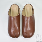 IPPEUM Tabi Mules Shoes DeepBrown Size 35-44