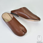 IPPEUM Tabi Mules Shoes DeepBrown Size 35-44