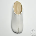 IPPEUM Tabi Mules Shoes White Size 35-44