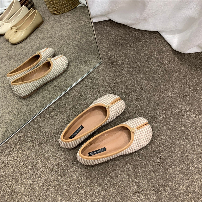IPPEUM Flat sandals Shoes for woman Tabi Cute shoes Designer luxury Shoes woman shoes 2025