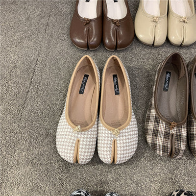 IPPEUM Flat sandals Shoes for woman Tabi Cute shoes Designer luxury Shoes woman shoes 2025