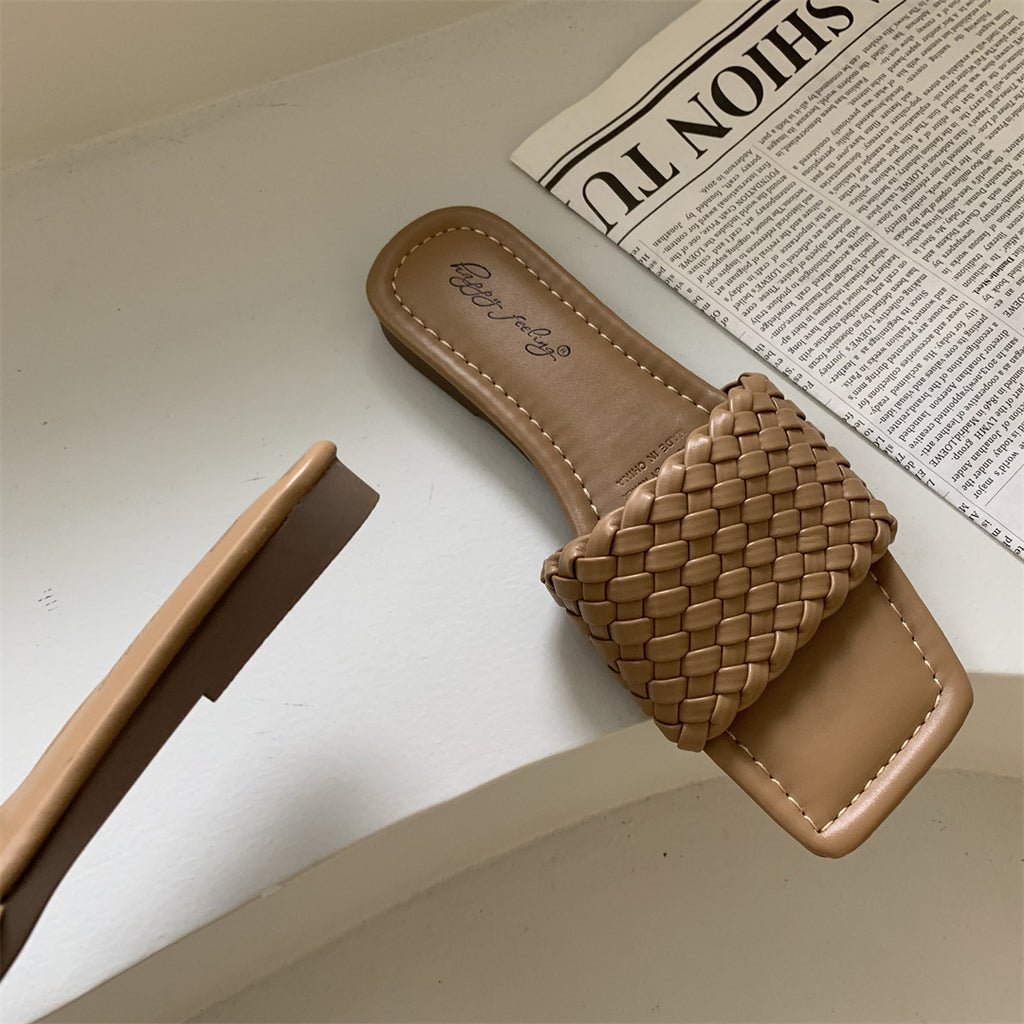 IPPEUM Sandalias de mujer Flat sandals Sandals for woman Sandales femme luxe Sandalias de mujer verano 2025