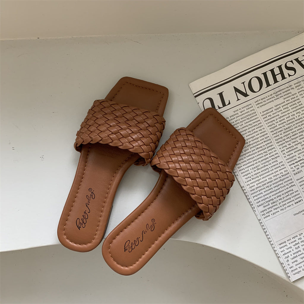 IPPEUM Sandalias de mujer Flat sandals Sandals for woman Sandales femme luxe Sandalias de mujer verano 2025