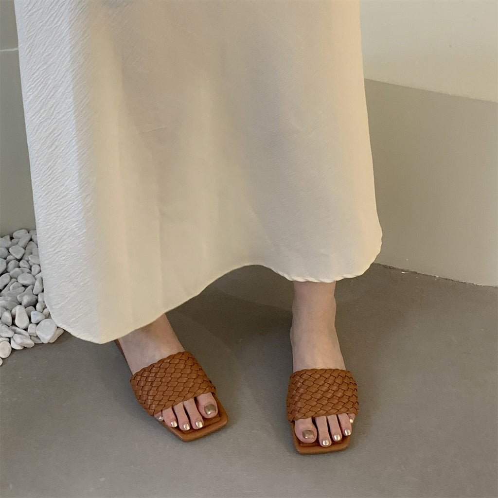 IPPEUM Sandalias de mujer Flat sandals Sandals for woman Sandales femme luxe Sandalias de mujer verano 2025