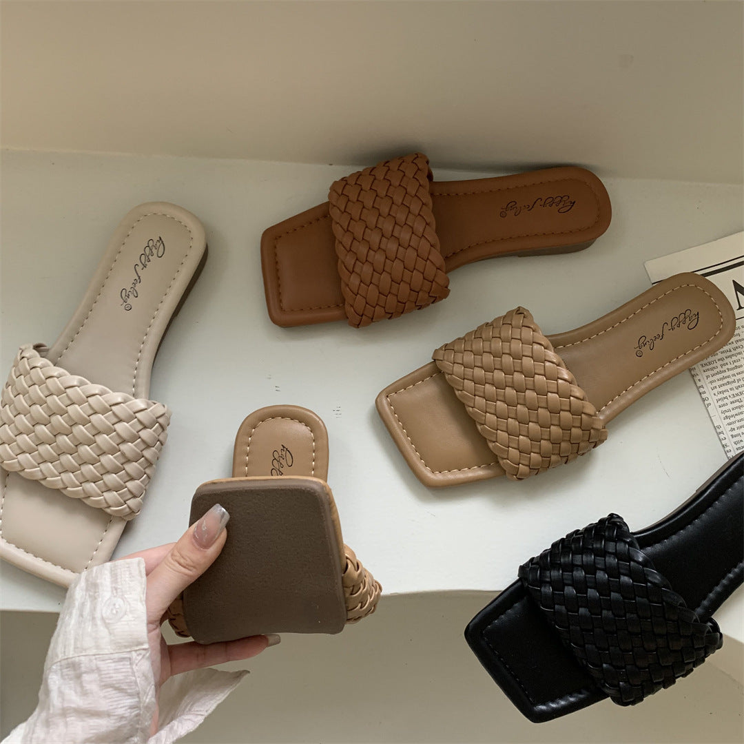 IPPEUM Sandalias de mujer Flat sandals Sandals for woman Sandales femme luxe Sandalias de mujer verano 2025
