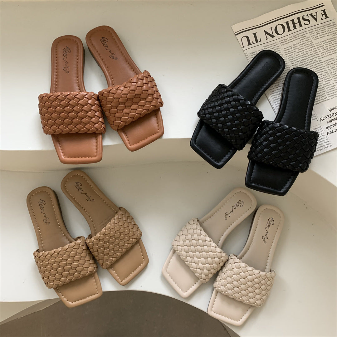 IPPEUM Sandalias de mujer Flat sandals Sandals for woman Sandales femme luxe Sandalias de mujer verano 2025