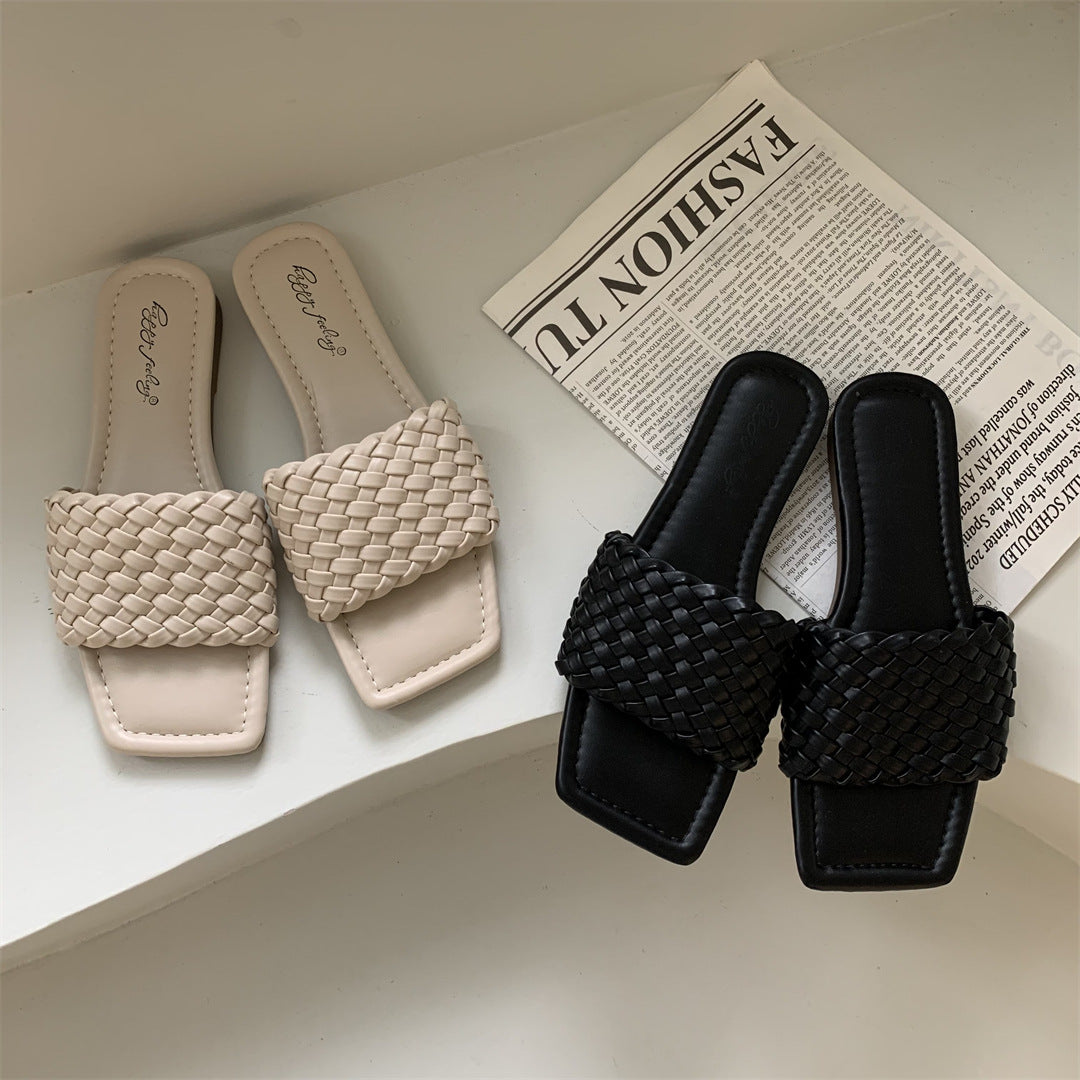 IPPEUM Sandalias de mujer Flat sandals Sandals for woman Sandales femme luxe Sandalias de mujer verano 2025
