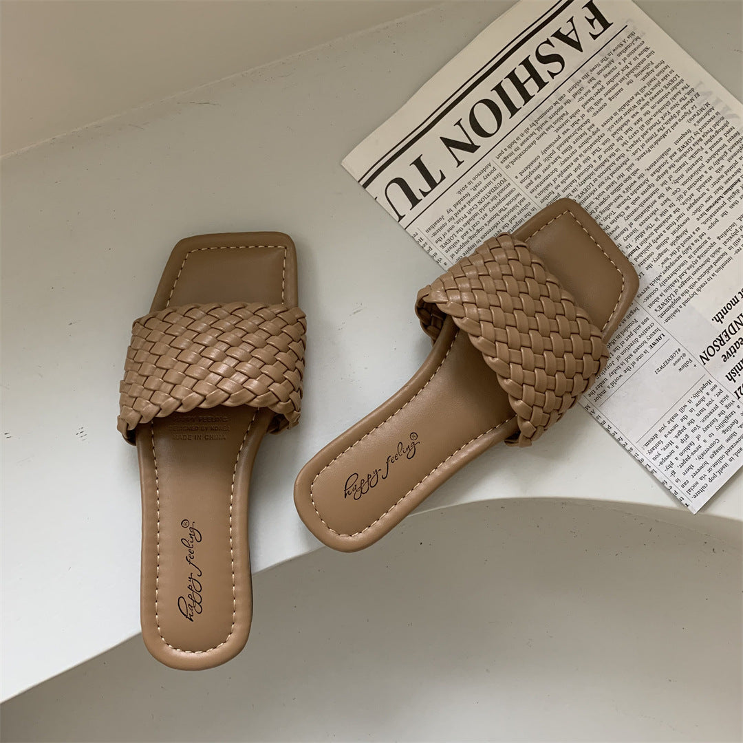 IPPEUM Sandalias de mujer Flat sandals Sandals for woman Sandales femme luxe Sandalias de mujer verano 2025