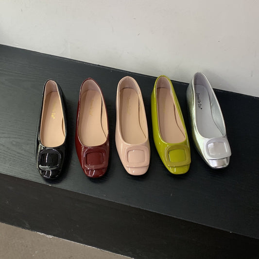 IPPEUM Zapatos de mujer  Square  Shoes for woman Flat sandals Sneaker 2025 Sandalias de mujer verano