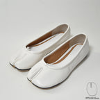 IPPEUM Tabi Shoes Flats White Size 35-44