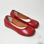 IPPEUM Tabi Shoes Flats Red Size 35-44