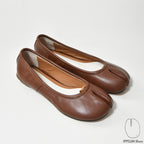 IPPEUM Tabi Shoes Flats DeepBrown Size 35-44