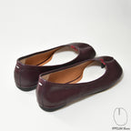 IPPEUM Tabi Shoes Flats Winered Size 35-44