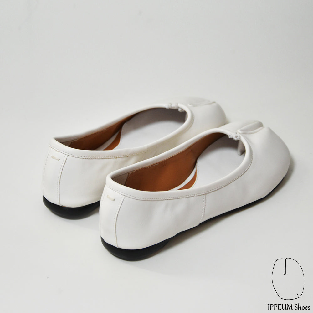 IPPEUM Tabi Shoes Flats White Size 35-44