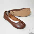 IPPEUM Tabi Shoes Flats DeepBrown Size 35-44
