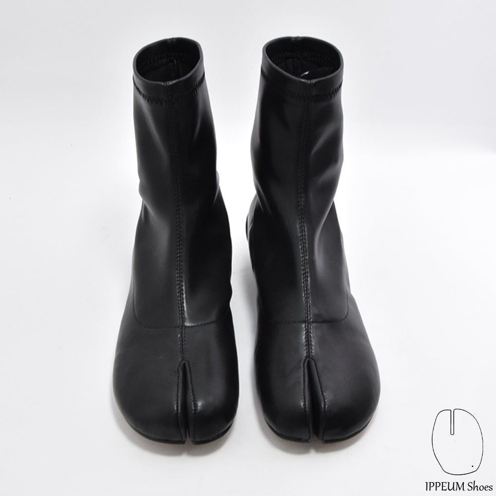 IPPEUM Tabi Boots Ankle Black Size 35-44