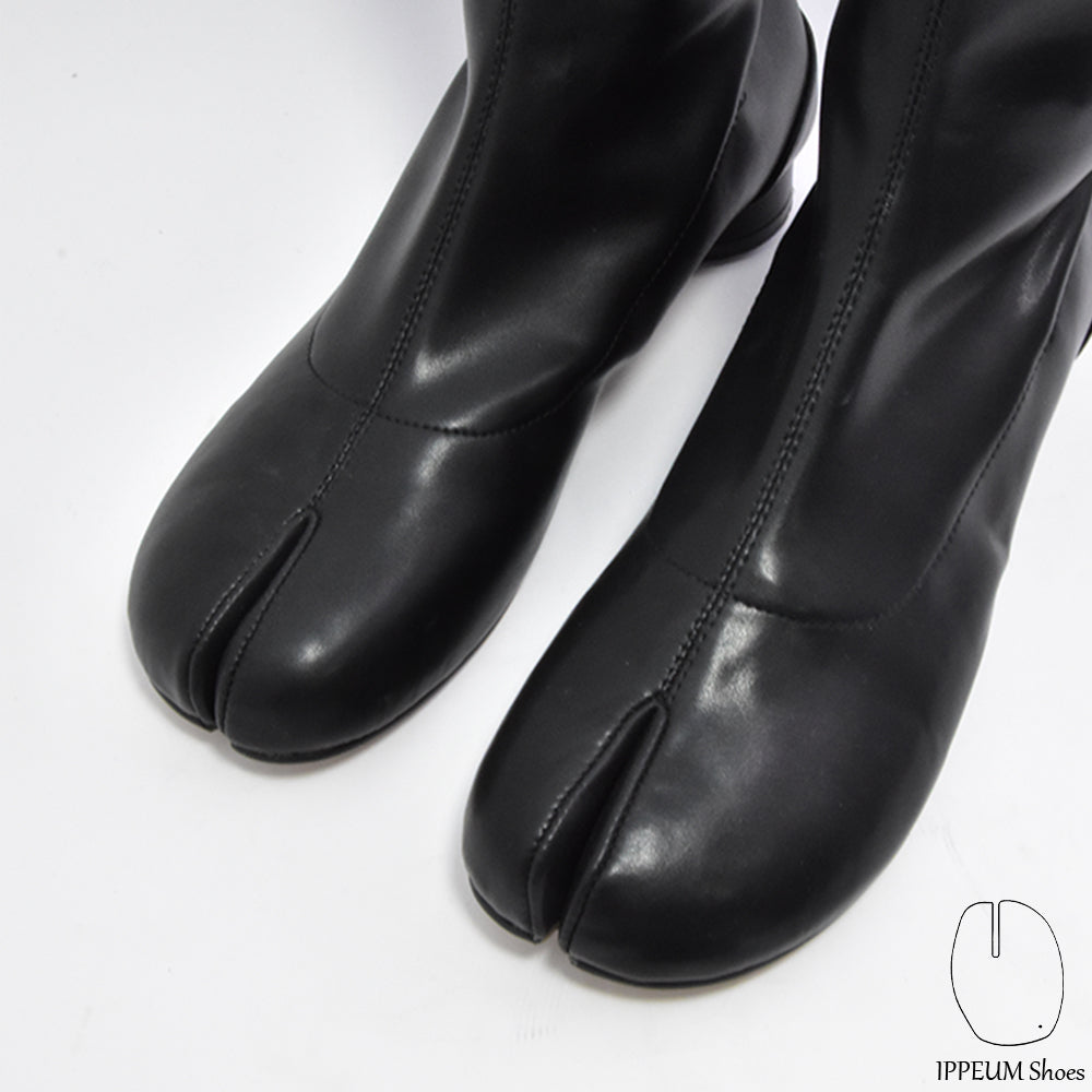 IPPEUM Tabi Boots Ankle Black Size 35-44