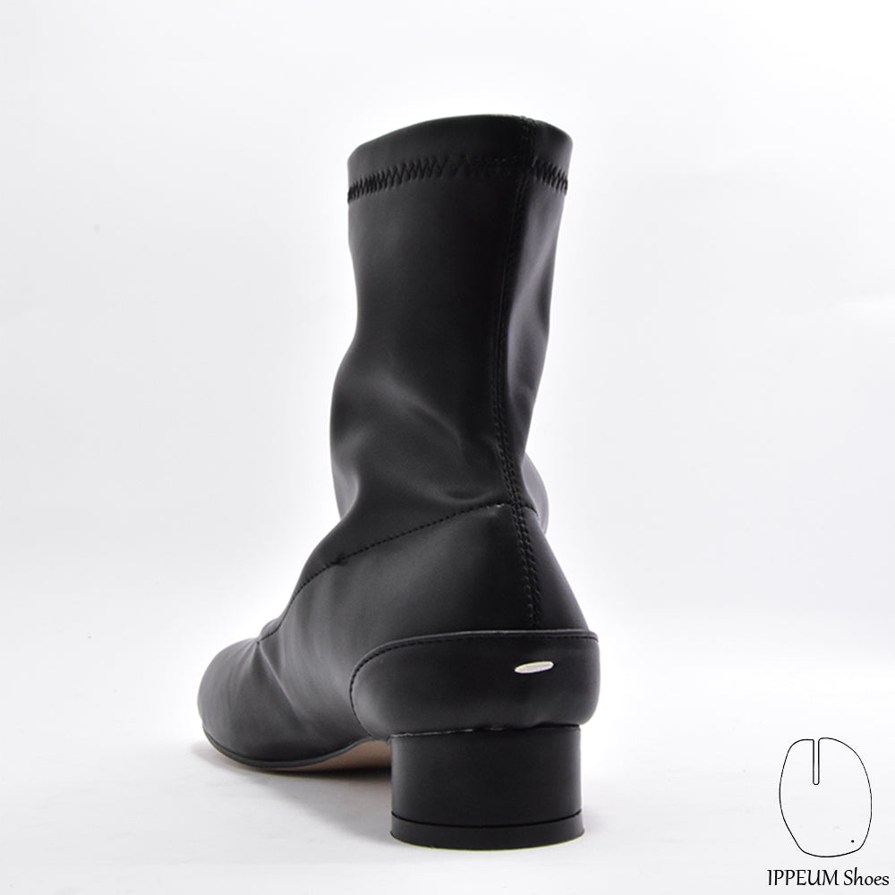 IPPEUM Tabi Boots Ankle Black Size 35-44