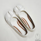 IPPEUM White Tabi Shoes Flats Size 35-44
