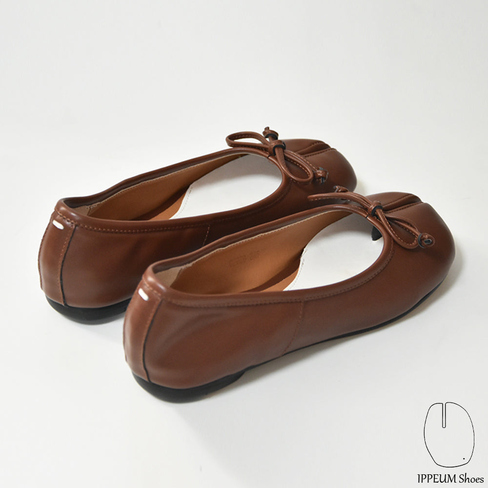 IPPEUM Brown Tabi Shoes Flats Size 35-44