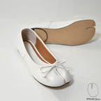IPPEUM White Tabi Shoes Flats Size 35-44