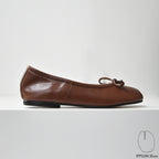 IPPEUM Brown Tabi Shoes Flats Size 35-44