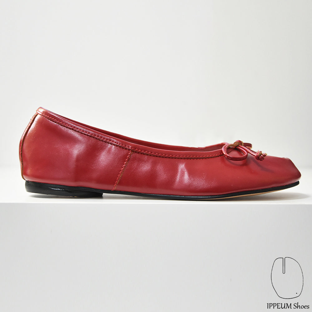 IPPEUM Red Tabi Shoes Flats Size 35-44