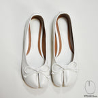 IPPEUM White Tabi Shoes Flats Size 35-44