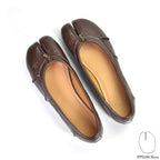 IPPEUM Brown Tabi Shoes Footwear