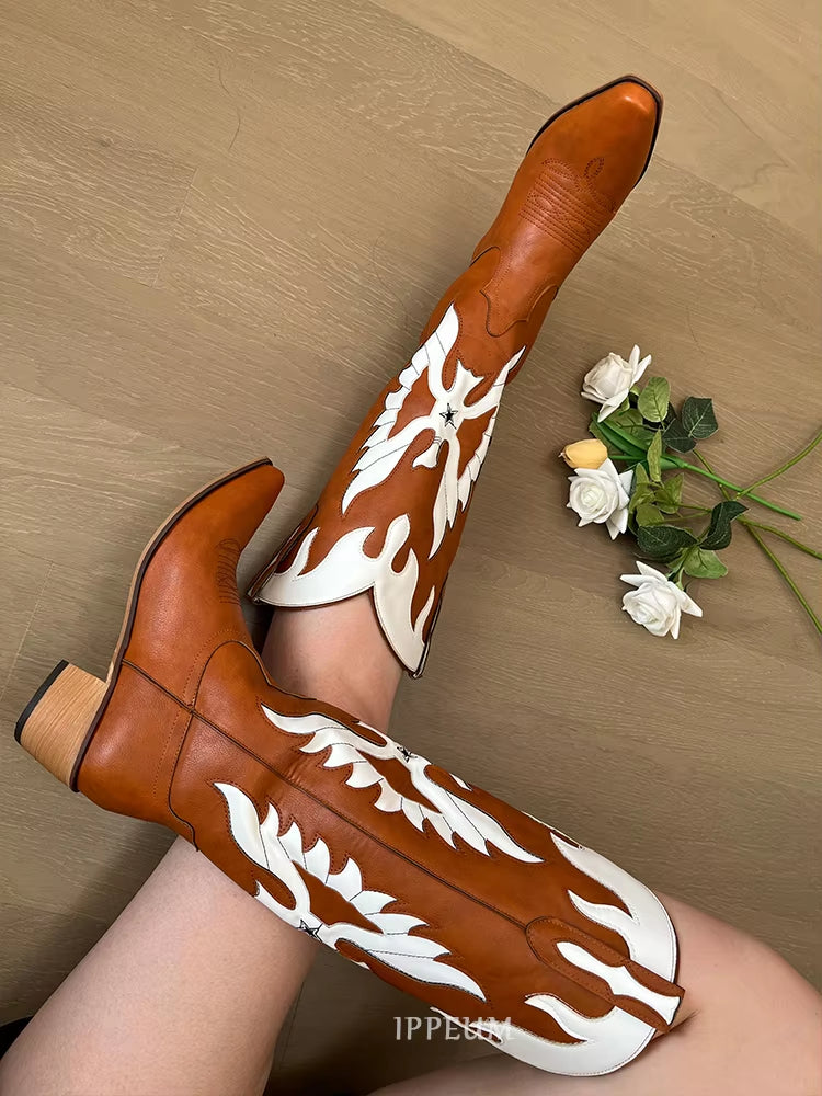 IPPEUM Shoes woman 2025 Shoes for woman Boots Designer shoes Boots for woman Cowboy boots
