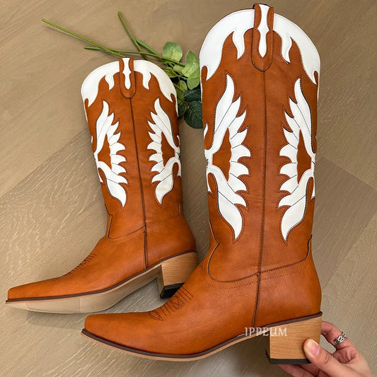 IPPEUM Shoes woman 2025 Shoes for woman Boots Designer shoes Boots for woman Cowboy boots