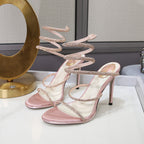 IPPEUM Heels for ladies Designer shoes Luxury heels Zapatillas de mujer Sandalias de mujer verano 2025